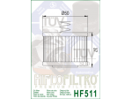 Φίλτρο Λαδιού HIFLO "HF511"
